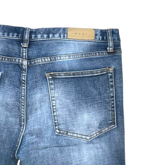 MNML Men’s Distressed Button-Fly Jeans 36x34 - Picture 10 of 11